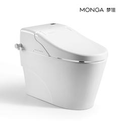MG-3300 梦佳卫浴家用一体式坐便器自动冲洗加热烘干即热式多功能智能马桶 305mm 白色